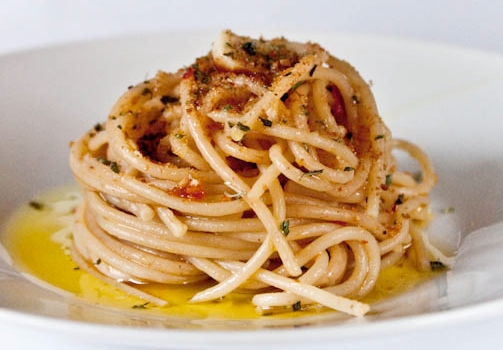 Spaghetti aglio, olio e…’nduja