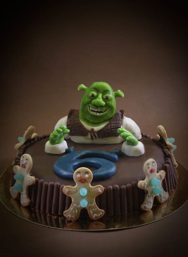 La palude di Shrek e la sua torta