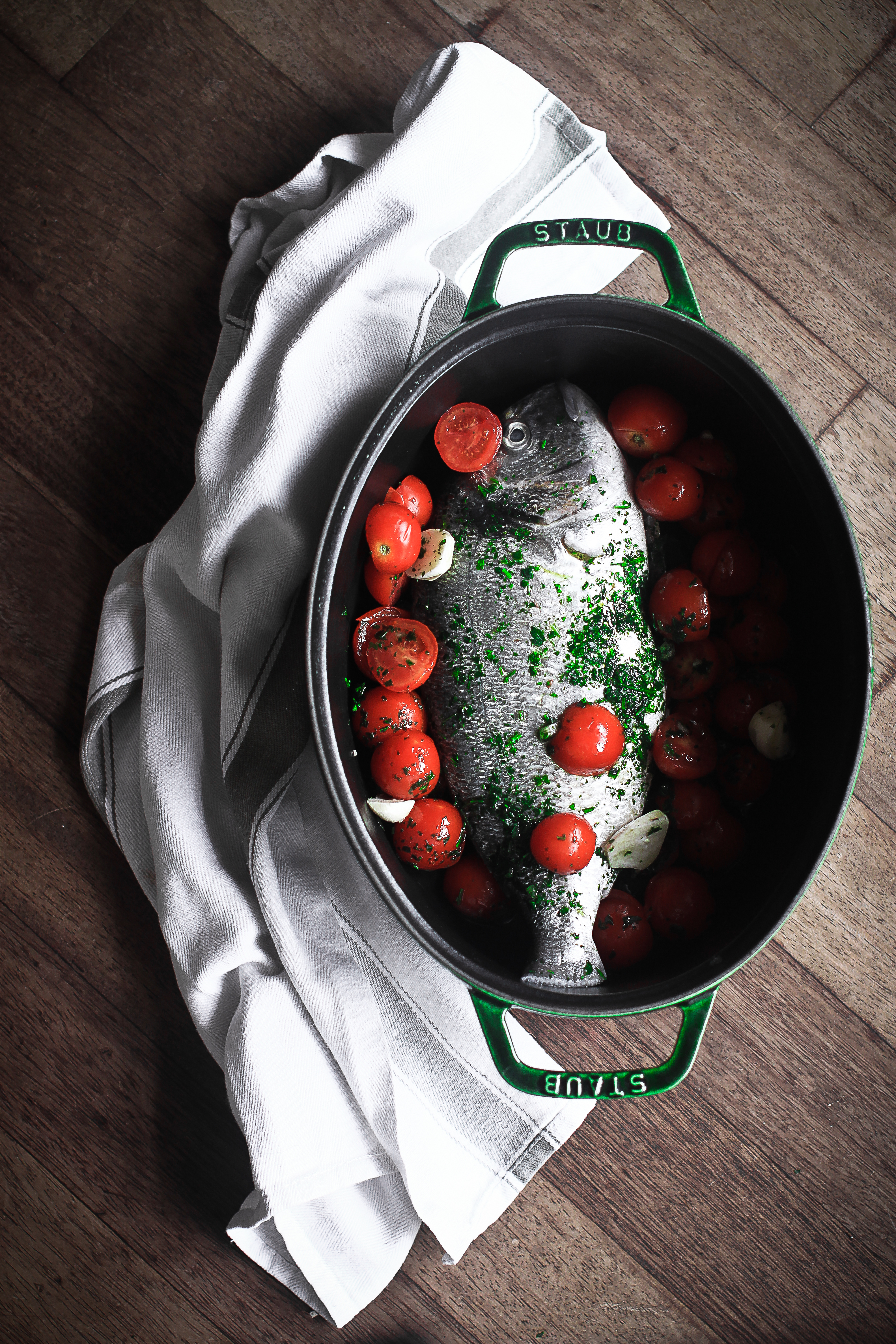 Pesce in cocotte