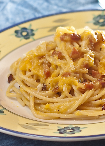 Spaghetti alla (finta) carbonara